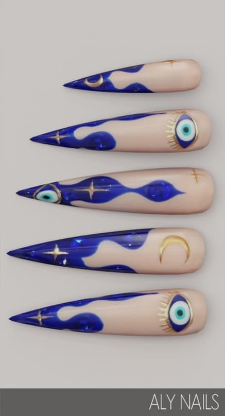 Галерея мода Меникюр Aly Nails #1